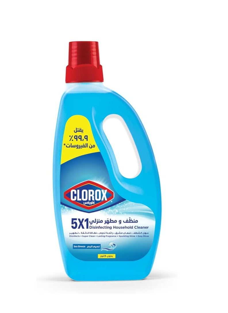 Clorox - Clorox 5x1 Disinfecting Household Cleaner Sea Breeze 700ML - Image 1