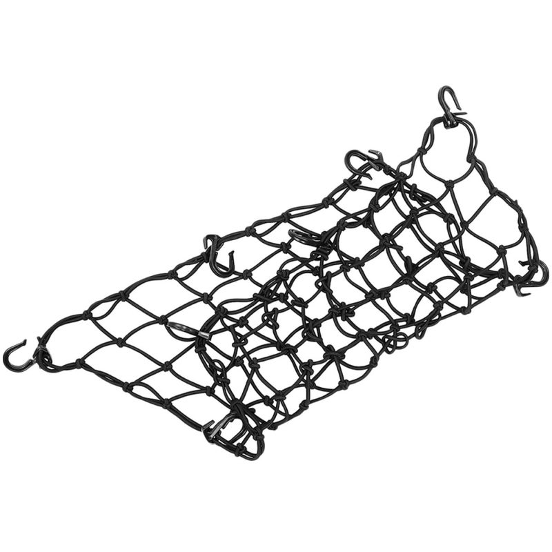 Heavy Duty 60x60 Inch Elastic Cargo Net For Truck Bed Motorcycle Luggage Organizer - Image 2