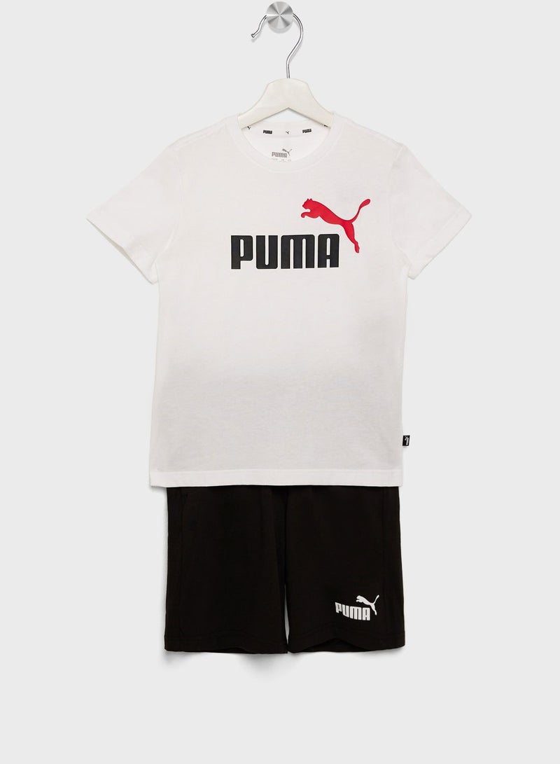 PUMA Kids Short Jersey Set - Image 1