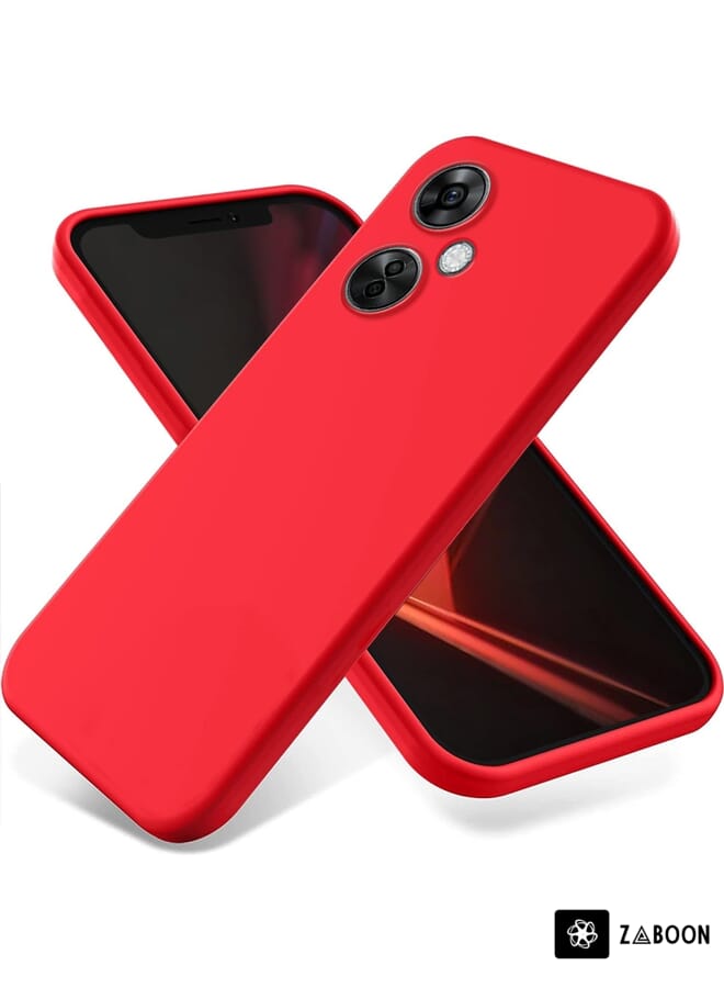 Zaboon حافظة واقية لهاتف OnePlus Nord CE 3 Lite من السيليكون السائل النقي المضاد للصدمات - Image 1