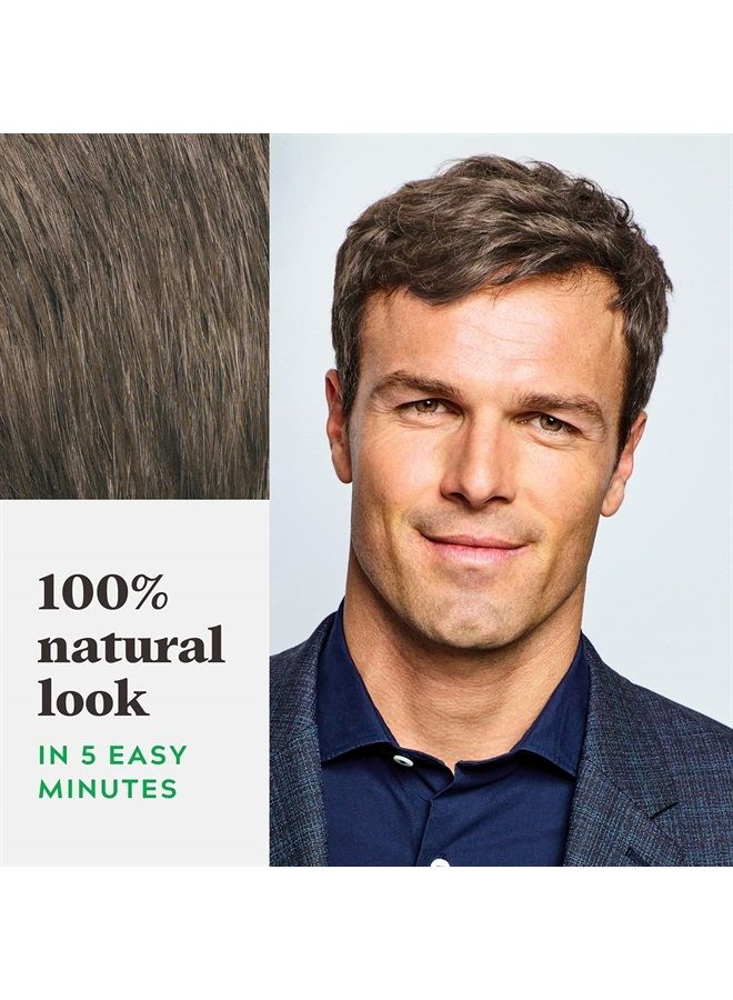 Just For Men Shampoo-In Color (Formerly Original Formula), Mens Hair Color with Keratin and Vitamin E for Stronger Hair - Medium Brown, H-35, Pack of 3 - Image 4