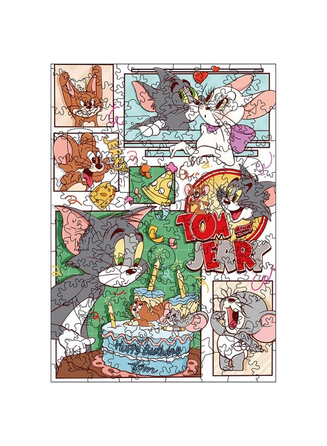 Anna 108-Piece 3D Wooden High-Difficulty Anime Puzzle - Image 1