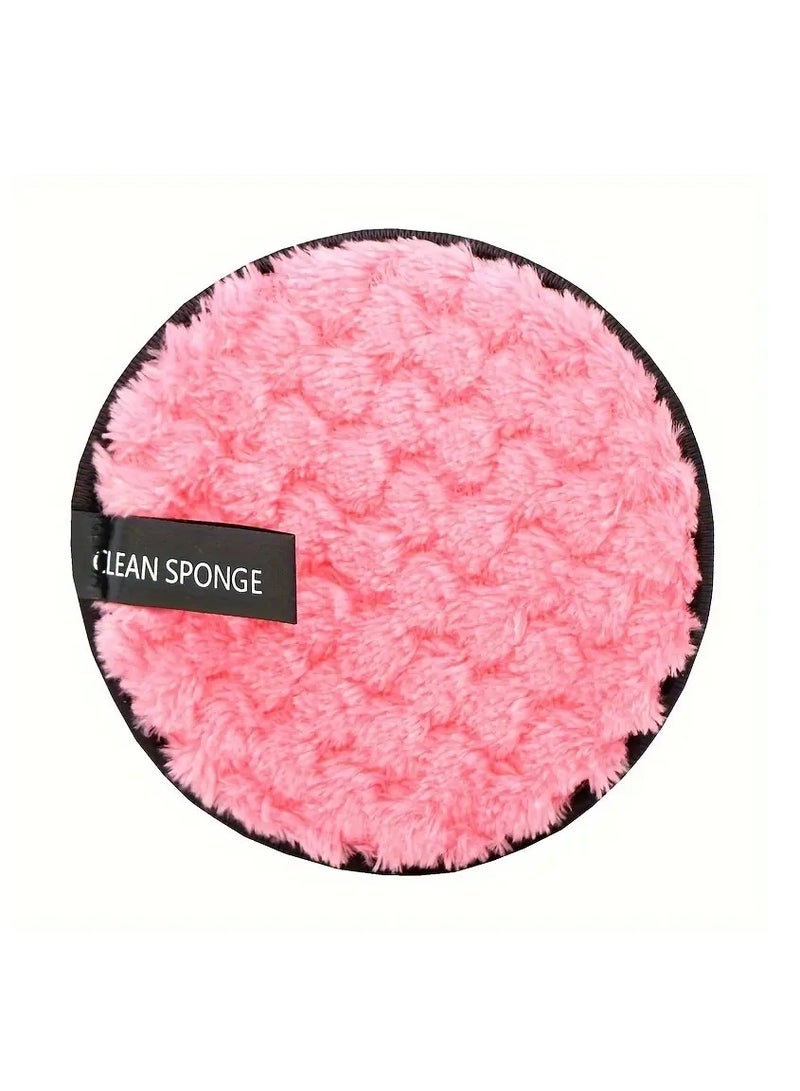 قطعة واحدة من إسفنجة إزالة المكياج ملتنظيف الوجه والجسم الوان عشوائيه - Image 3