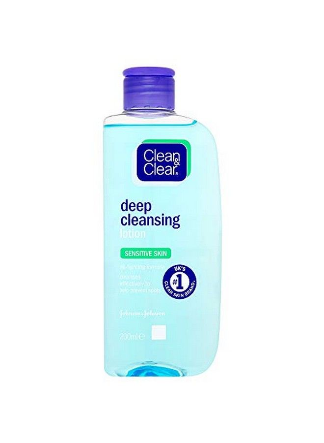 Clean & Clear Deep Cleansing Lotion  Sensitive (200Ml) - Image 1