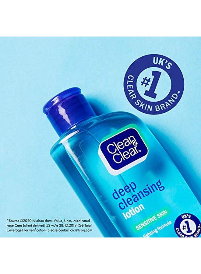 Clean & Clear Deep Cleansing Lotion  Sensitive (200Ml) - Image 3