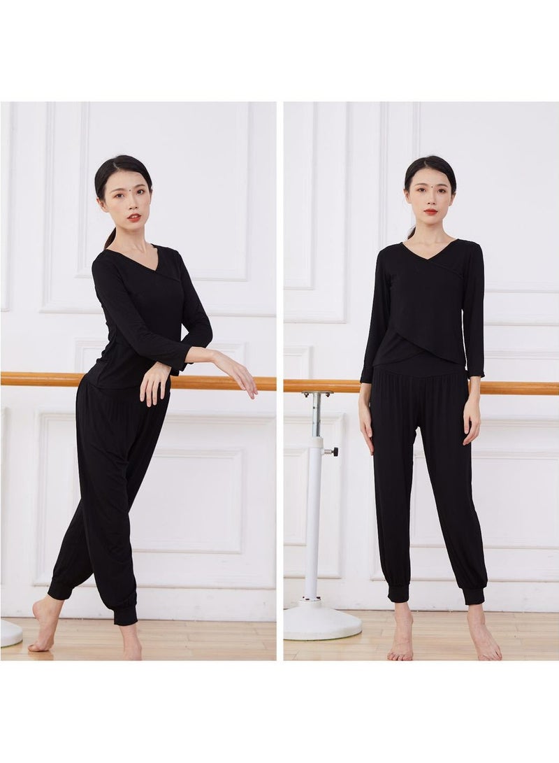 EBMINI New Pilates Yoga Training Fitness Clothing Set 