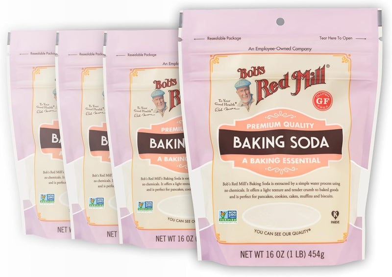 Bob's Red Mill Resealable Baking Soda - 6 Pack - Image 1
