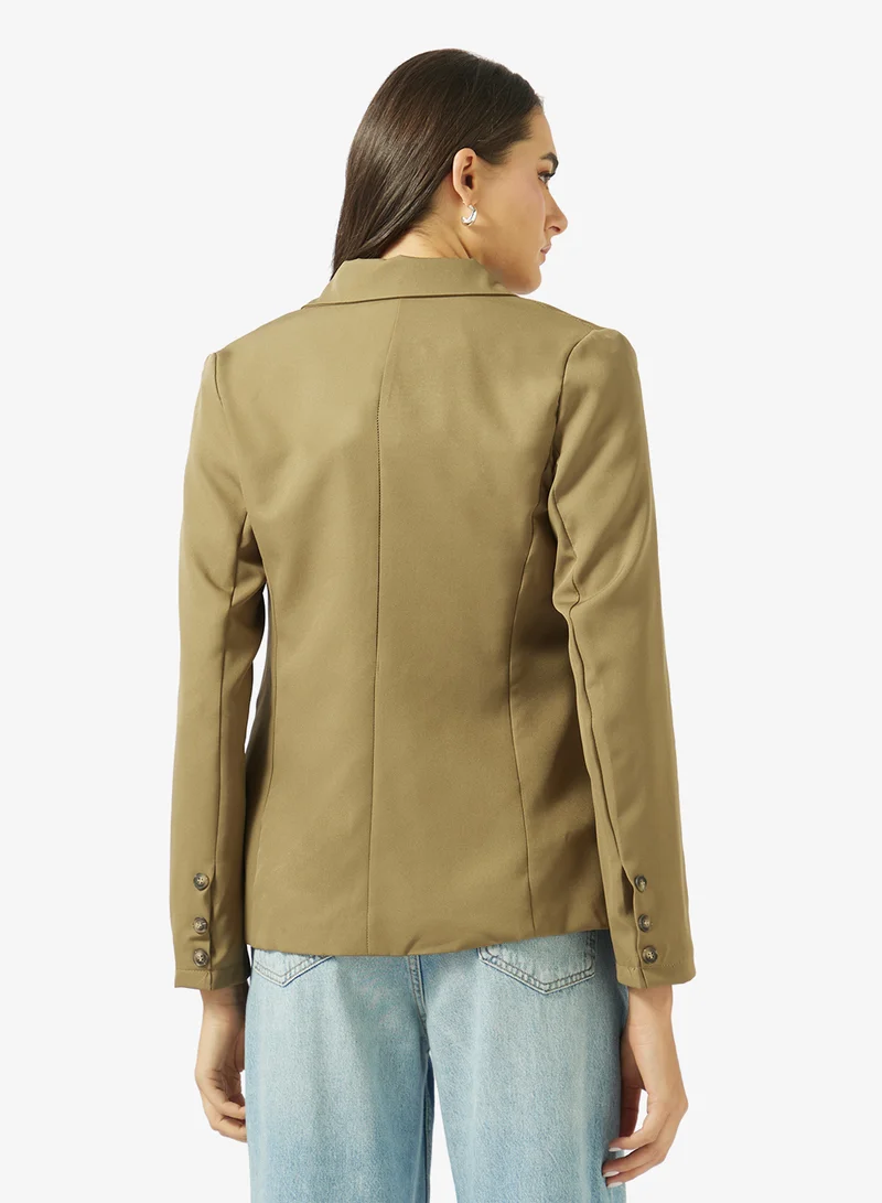Ginger Structured Longline Blazer