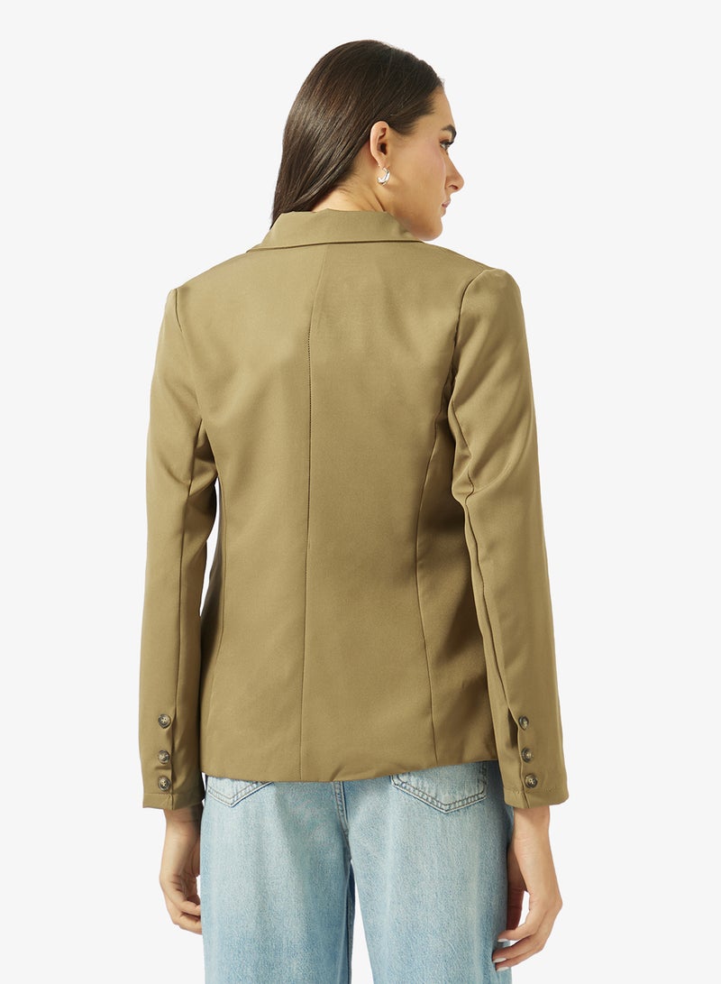 Ginger Structured Longline Blazer - Image 2