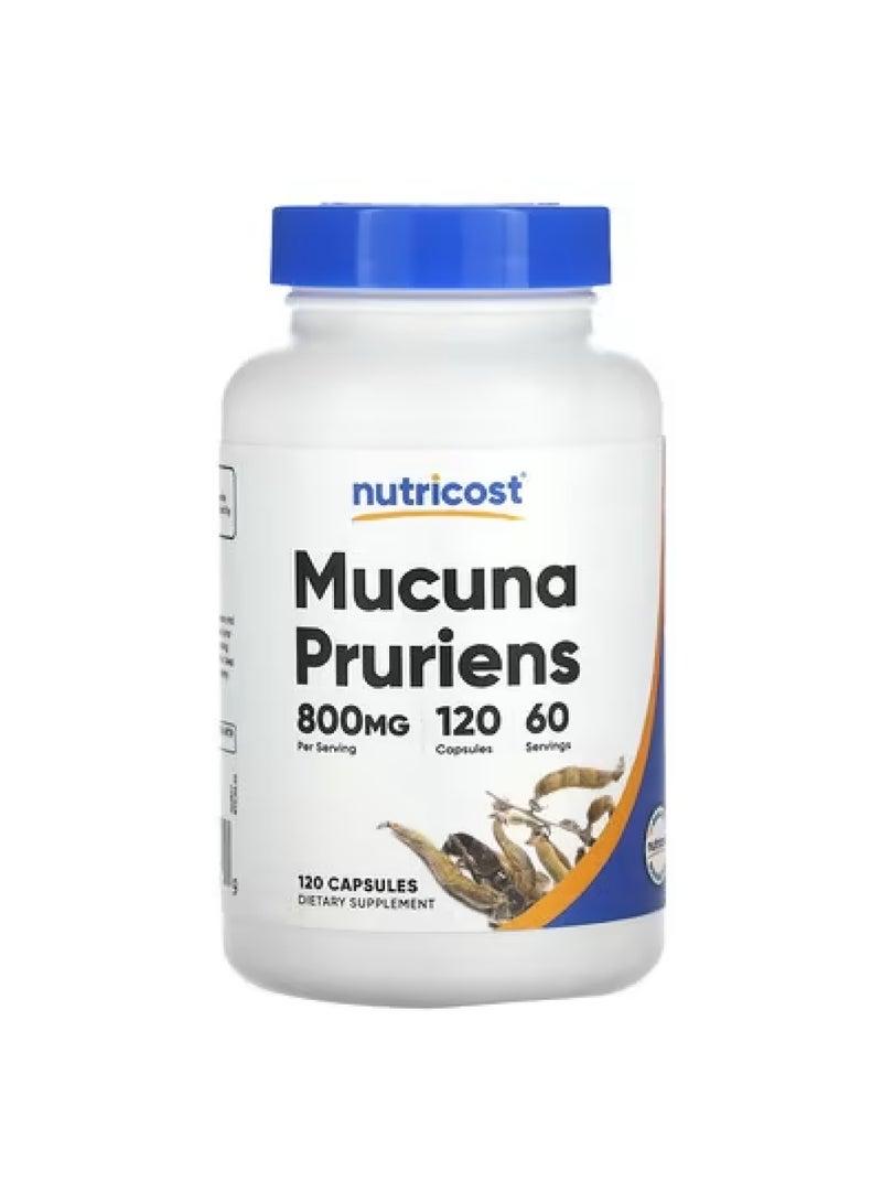 Nutricost Mucuna Pruriens, 120 Capsules (400 mg per Capsule)