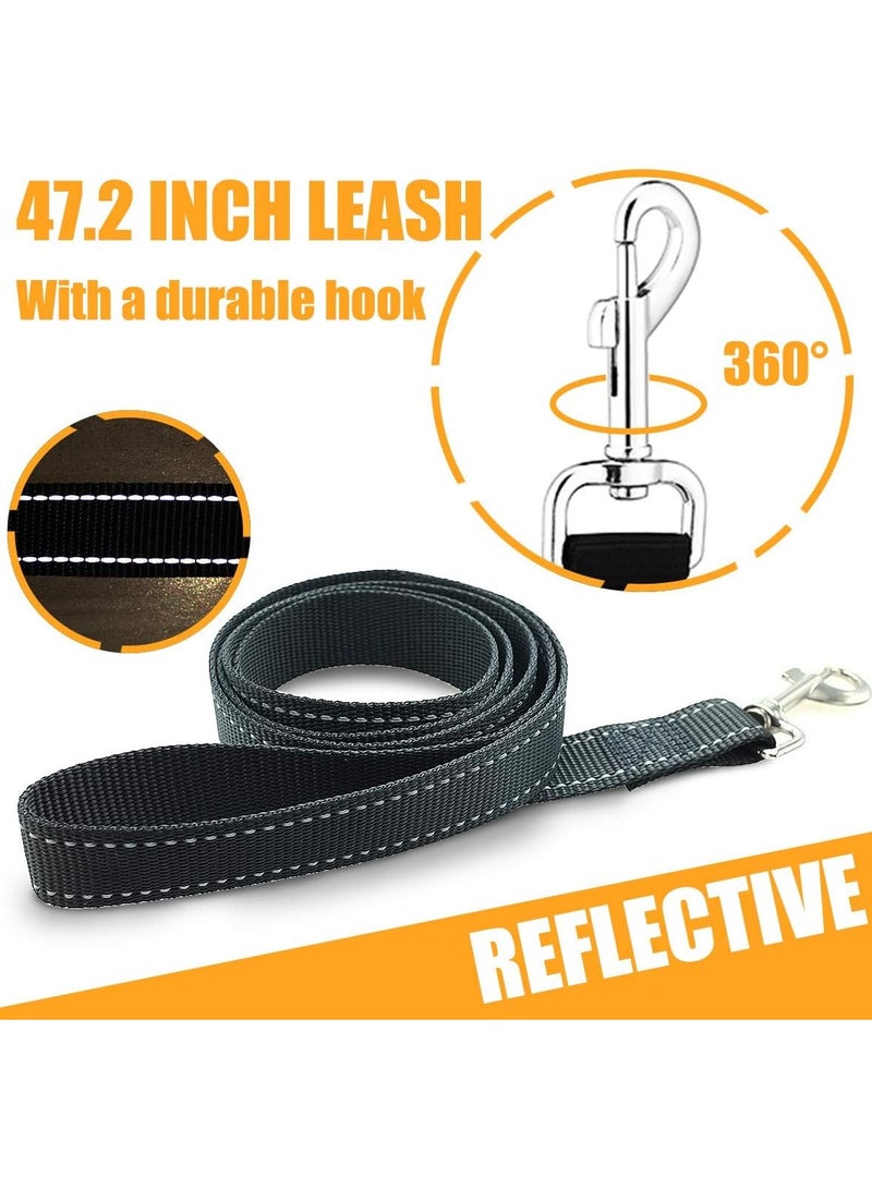 No Pull Dog Harness Breathable Adjustable Comfort Free Lead Included for Small Medium Large Dog Best for Training Walking S Pink - Image 3