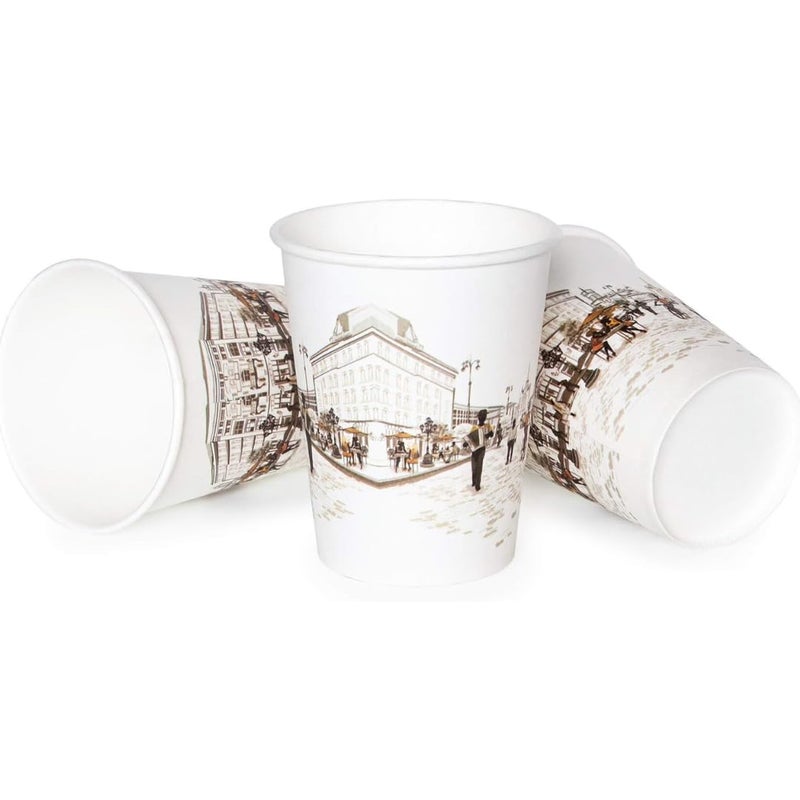 أكواب ورقية سعة 4 أونصات من شريف درينك - 50 قطعة