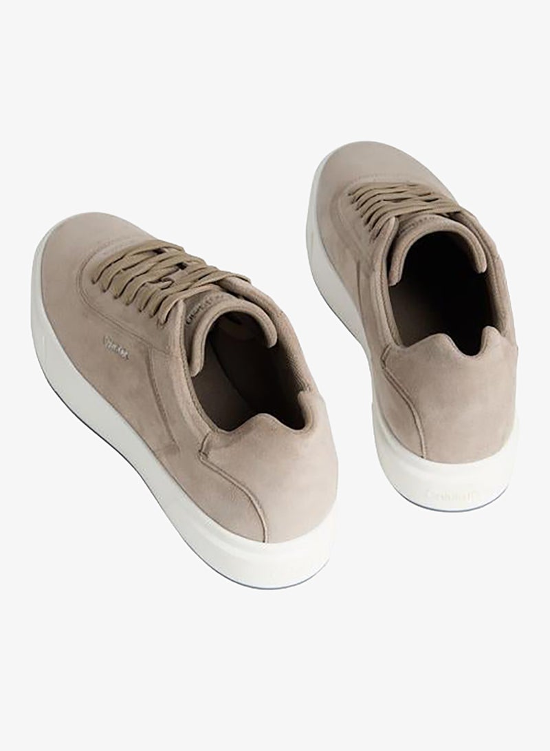 CALVIN KLEIN Suede Basketball Cupsole Trainers - Image 3