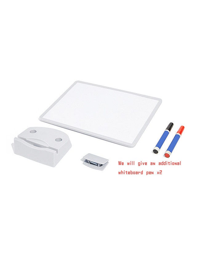 JIELISI Book Stand Holder Portable Multifunctional Magnetic White Board Paper Clipboard Bookstand Reading with Pen Slot Support for Reading Hands Free Student Children Writing Bracket Office Accessories  - Image 3