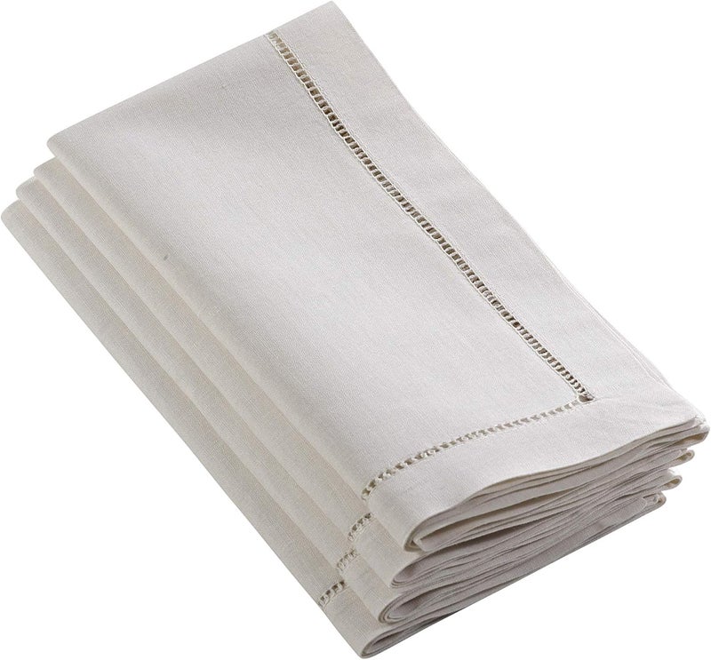 Saro Lifestyle Hemstitched Napkins - Image 1