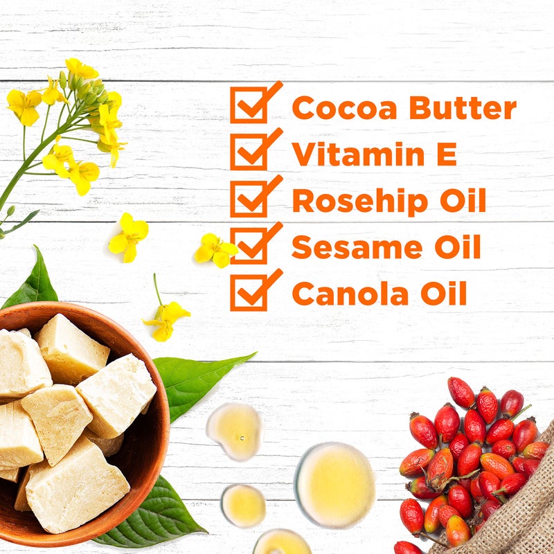 Palmer's Cocoa Butter Formula Skin Therapy Moisturizing Body Oil with Vitamin E & Pure Argan Oil, Deep Body Moisturizer for Dry, Damaged Skin, Scars or Stretch Marks, 2 Ounces - Image 3