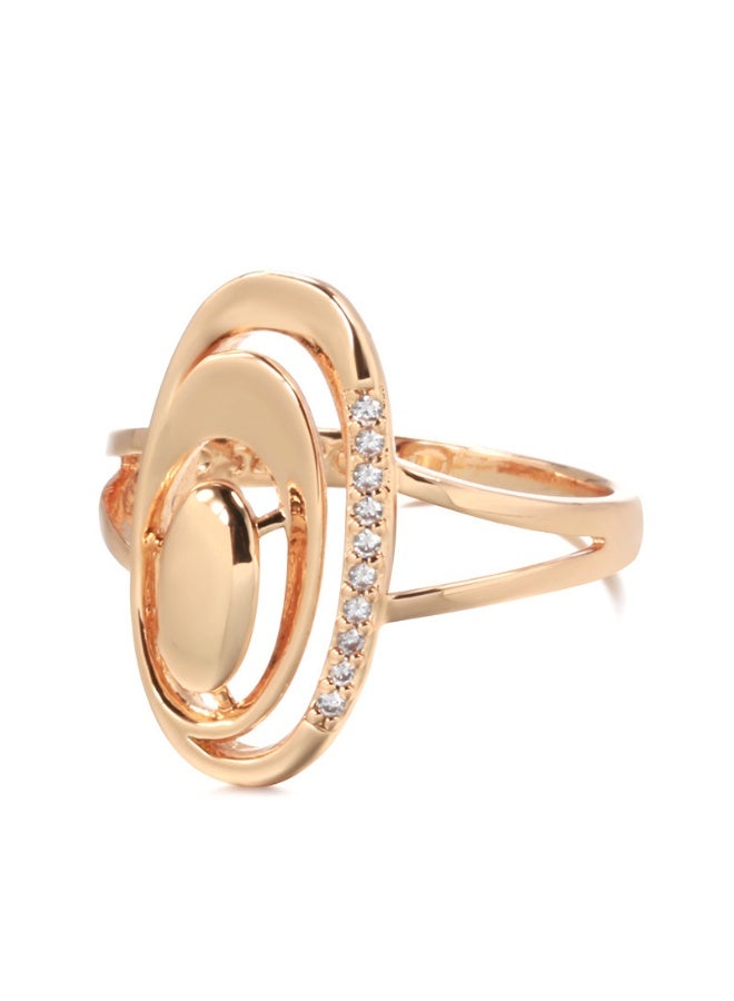 xozgdovg Unique Vintage Style Oval Ring  - Image 1