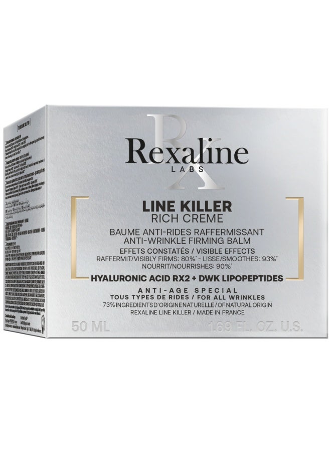 Rexaline Line Killer Anti-Aging Rich Cream 50ml - Image 4