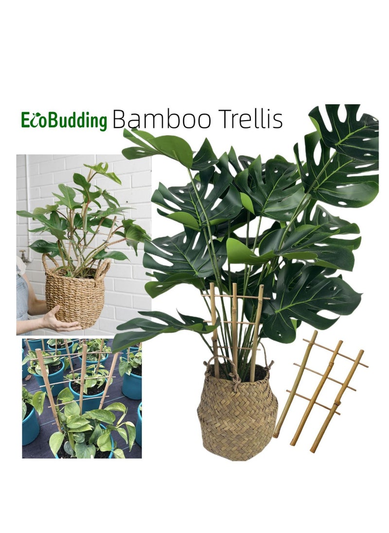 EcoBudding - Eco Budding Garden Set-Set of Tools with 1PCS garden mat, 2 PCS bamboo trellis ,1 PAIR garden gloves and 1 PCS high-grade outdoor garden shovel-Ideal Gardening Gifts - Image 1