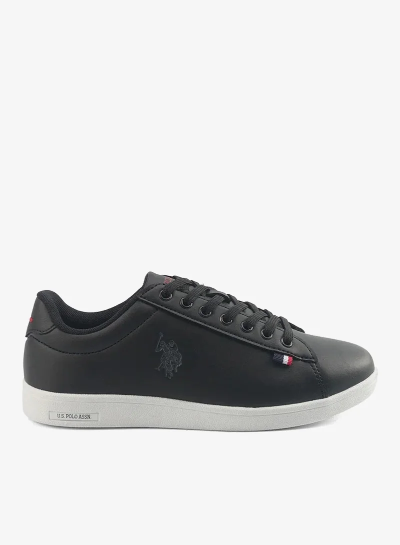 U.S. Polo Assn. Black FRANCO GLB 5PR Women’s Black Casual Sneakers | Classic Lace-Up Everyday Shoes for Men | Best Price UAE