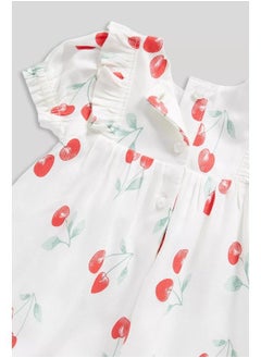 mothercare Cherry Dress and Knickers  - Image 2