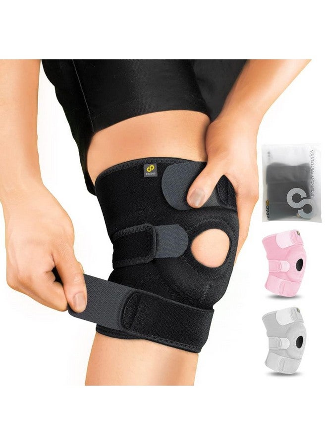 Bracoo Breathable Neoprene Knee Support, One Size, Black,Manufactured by: Yasco - Image 1