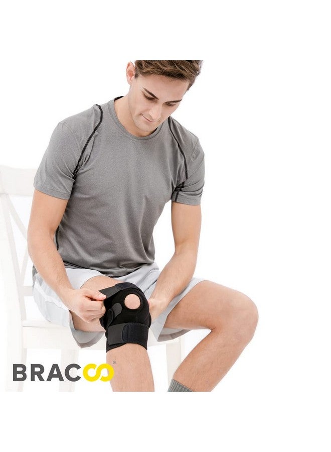 Bracoo Breathable Neoprene Knee Support, One Size, Black,Manufactured by: Yasco - Image 3
