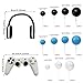 TOSPARTY 26 PCS Video Game Themes Cake Toppers Headset Cake Decoration Ball Cake Decoration Game Controller Cake Decoration for Game Theme Birthday Party Cake Decoration White - Image 4