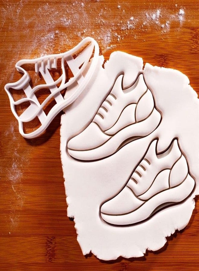 EROTNGO Running Shoe Cookie Cookie Cutter for Marathon Runners Fitness Events Running-Themed Celebrations Biscuit Fondant Cutter Ideal for Sports Parties Active Lifestyle Baking (ONLY Running Shoe) - Image 1