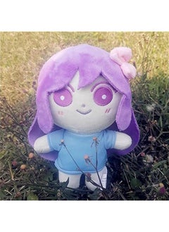 OCTOBER Omori Plush Toys, Sunny Basil Kel Hero Aubrey Mari Omori Plush, Soft and Cuddly，8-10 inch Omori Plushie, Anime Characters Merch for Game Fans (Aubrey)  - Image 2