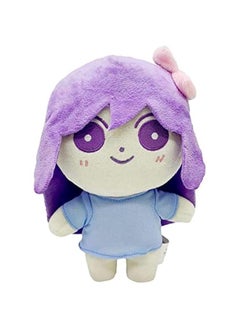 OCTOBER Omori Plush Toys, Sunny Basil Kel Hero Aubrey Mari Omori Plush, Soft and Cuddly，8-10 inch Omori Plushie, Anime Characters Merch for Game Fans (Aubrey)  - Image 1
