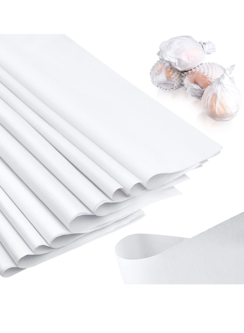 Excefore 100 Sheets 24 x 36 Inch Translucent Acid Free Archival Tissue Paper Unbuffered No Acid Paper White No Lignin Free Packing Tissue Paper for Storage Gift Bags Preserving Clothing Storage Textiles