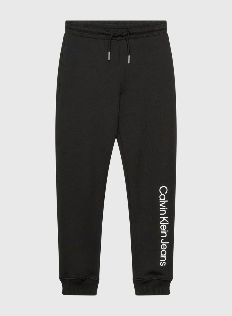 Calvin Klein Jeans Kids Logo Sweatpants