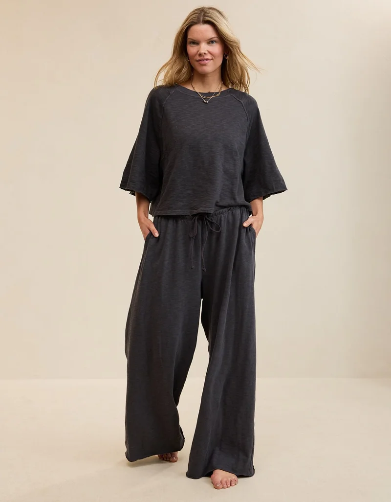 Aerie  Aerie It's Casual Knit Slub T-Shirt for Women | Best Price UAE