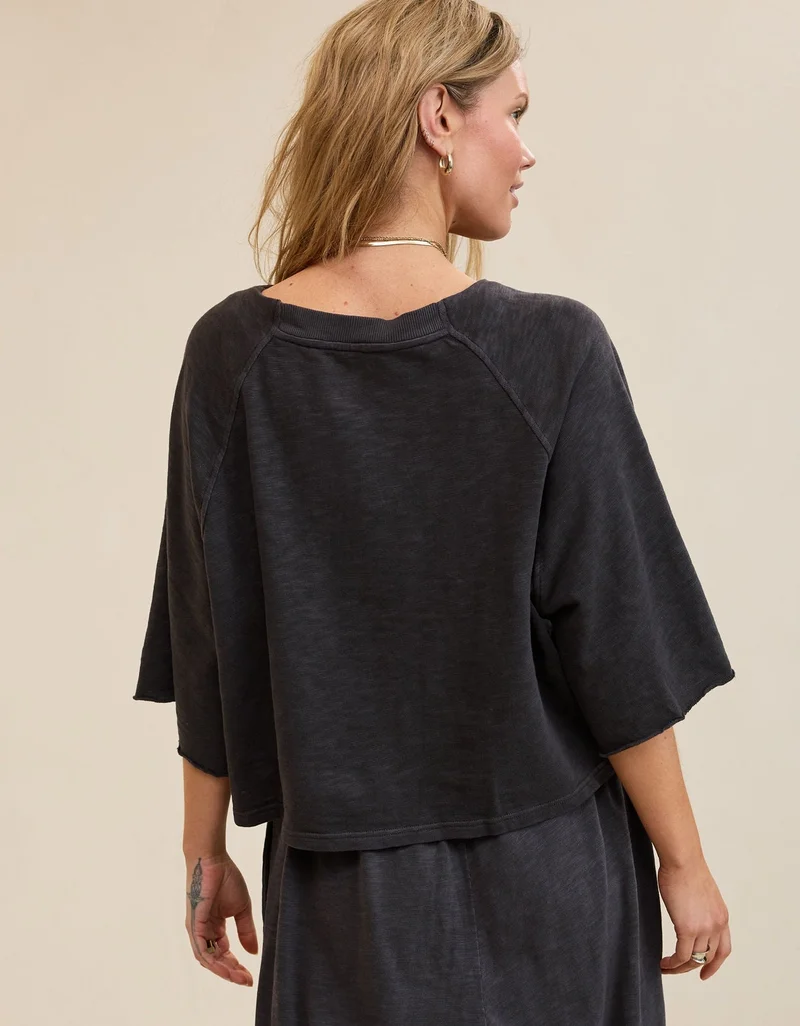 Aerie  Aerie It's Casual Knit Slub T-Shirt for Women | Best Price UAE