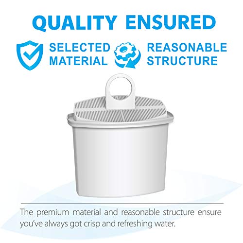 Waterdrop فلتر مياه قهوة ووتر دروب، بديل لبرون® KWF2، 3106، 3112، 3115، 3116، KF600، KF590E، KF580، KF550، KF190، KF187، KF155، KF150، KF140، معتمد من TÜV SÜD، عبوتان - Image 3