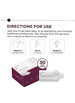 Healthycell Telomere Length Liquid Gel Anti Aging Supplement For Lengthening Telomeres Dna Repair Cell Health Stem Cell Support Clinically Proven Ingredient Ac11 Gel  - Image 4