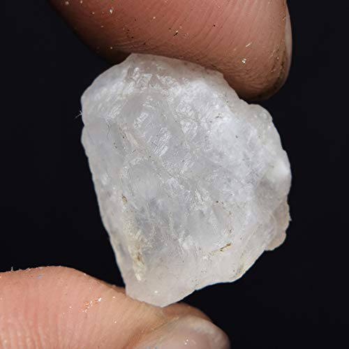 GEMHUB Untreated Raw Rough Moonstone 9.50 Ct. Certified Uncut Healing Crystal Natural Rainbow Moonstone Gemstone - Image 2