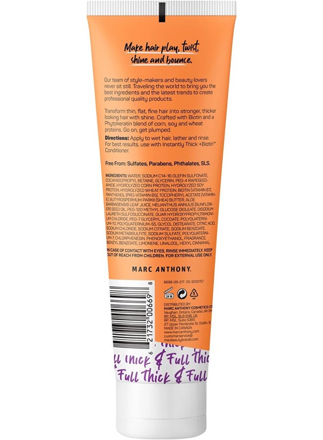 MARC ANTHONY شامبو مارك أنطوني لزيادة كثافة الشعر ورفعه، معزز بالبيوتين، للشعر الرقيق والمسطح - Image 2