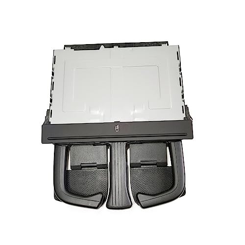 ThpeMakcr Rear Seat Cup Holder Back Seat Armrest Cup Drink Holder Fit for Audi Volkswagen Select Model # 8P0885995B6PS - Image 1