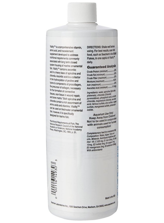 Seachem Vitality 500Ml - Image 2