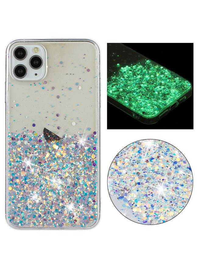 اس-توب جراب لهاتف iPhone 11 Pro Max بإطار شفاف من مادة TPU اللامعة اللامعة - Image 1