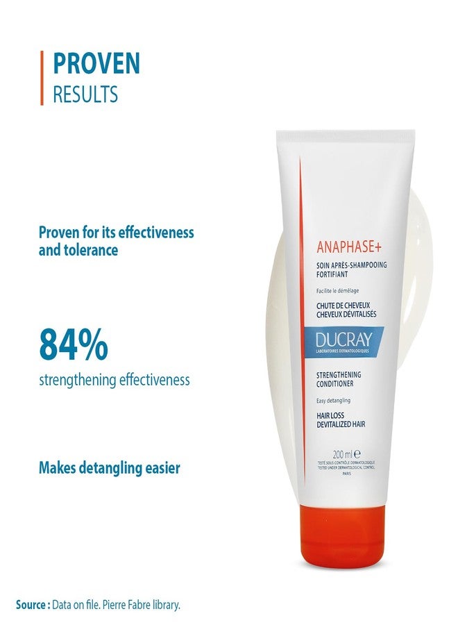 DUCRAY Anaphase+ Strengthening Conditioner 200ML I PROTECTS and STRENGHTENS the hair I ALLOWS for easier detangling without weighing the hair down| RESPECTS the hair, including coloured hair - Image 5