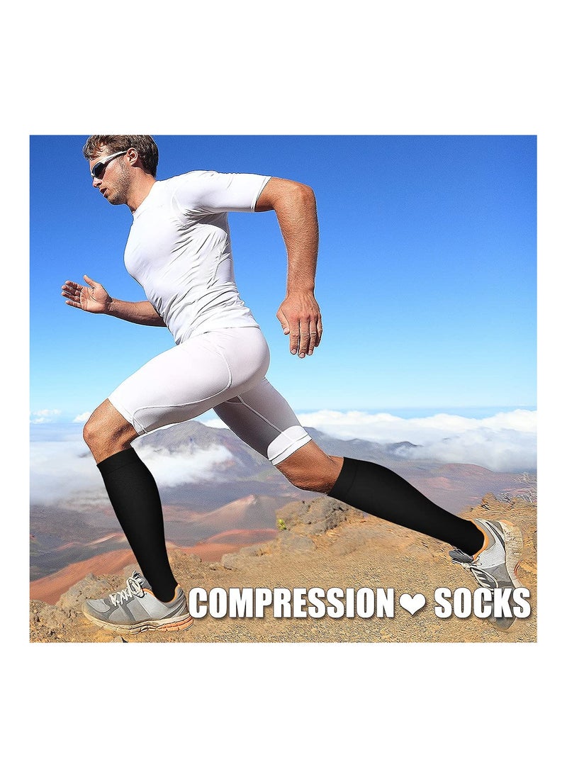 XICEN 3 Pack Medical Compression Socks-Compression Socks For Women and Men Circulation -Best for Running,Nursing,Athletic  - Image 4