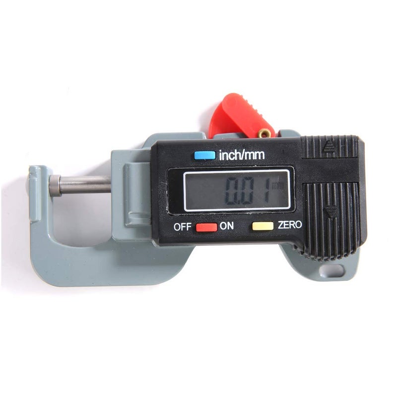 Digital Thickness Gauge Micrometer for Jewelry Leather Metal Paper Film Wire - Image 1
