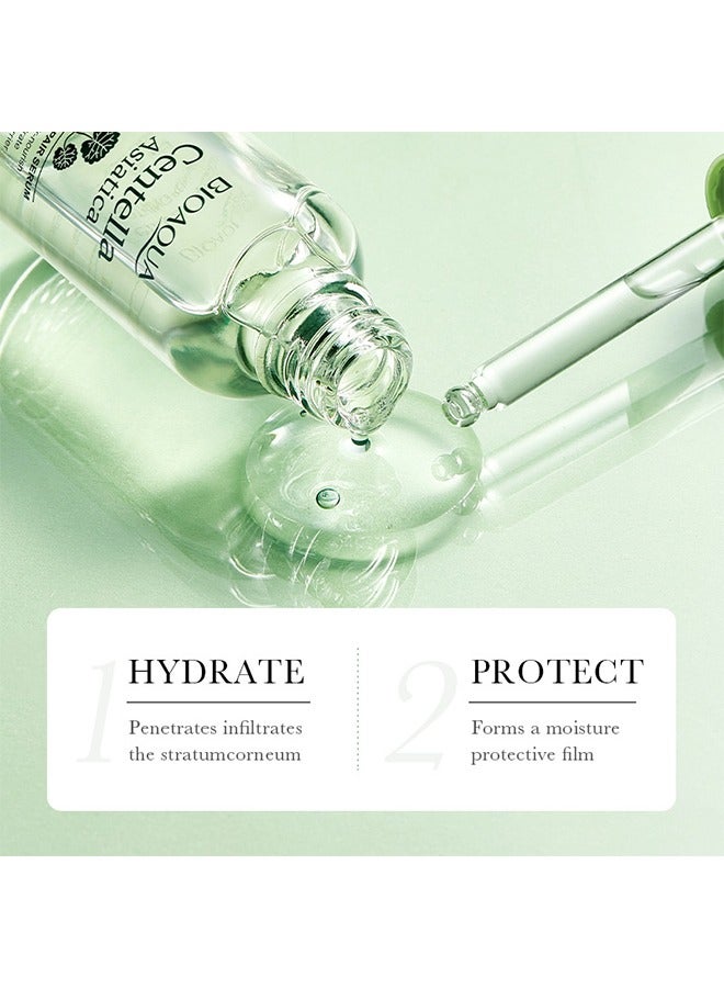 BIOAOUA Centella Asiatica Soothing Repair Serum - Nourish Oil Control Anti-Acne Face Skin Care - Image 3