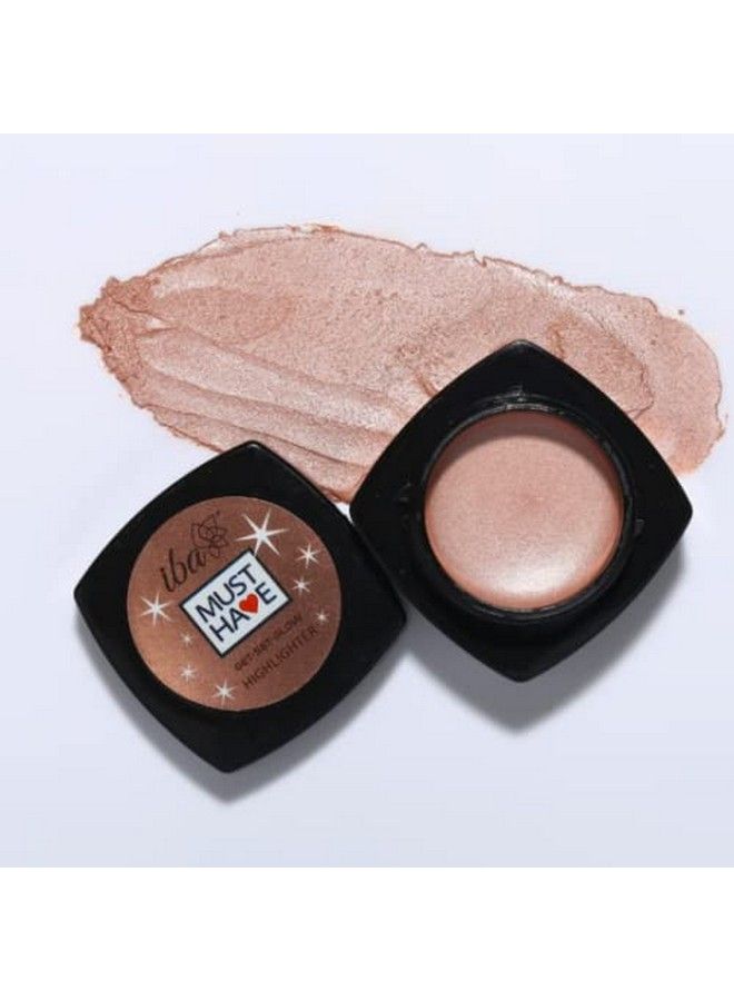 Iba لا غنى عنه من Getsetglow Metalic Highlighter 8G L لمكياج الوجه؛ خفيف الوزن وسهل الدمج ويدوم طويلاً؛ لجميع ألوان البشرة؛ طبيعي 100% نباتي وخالٍ من القسوة على الحيوانات L 8G - Image 3