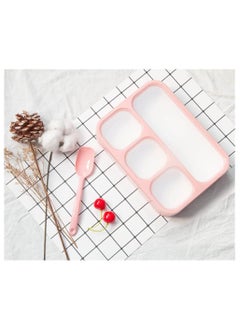 Y&D Lunch Box for Kids Adults School Container Multi Compartment Bento 4 Snack  - Image 3