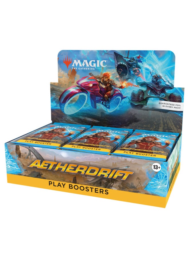 Aetherdrift (DFT) Play Booster Pack | 14 Cards + Art Card/Token | English | Factory Sealed 🎴✨