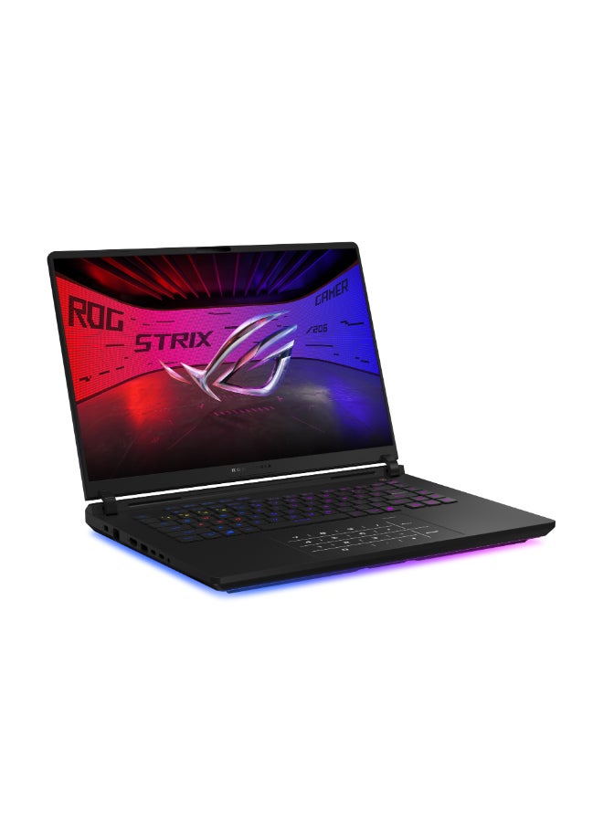 أسوس لابتوب الألعاب ROG Strix SCAR 16 بشاشة 16 بوصة 2.5K WQXGA (2560x1600) بتردد 240Hz، مع معالج Core Ultra 9 275HX/32GB RAM DDR5/1TB SSD/Windows 11 Home/24GB Nvidia GeForce RTX 5090 الرسومية. - Image 3
